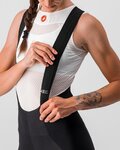CASTELLI pantalones largos con tirantes - SORPASSO ROS W - negro