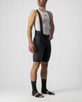 CASTELLI pantalones cortos de tirantes - PREMIO BLACK - negro/blanco