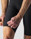 CASTELLI pantalones cortos de tirantes - PREMIO BLACK - negro/blanco