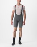 CASTELLI pantalones cortos de tirantes - PREMIO BLACK - gris