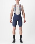 CASTELLI pantalones cortos de tirantes - PREMIO BLACK - azul