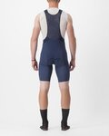 CASTELLI pantalones cortos de tirantes - PREMIO BLACK - azul