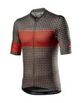 CASTELLI jersey de manga corta - MAISON - marrón/naranja