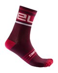 CASTELLI calcetines clásicos - PROLOGO 15 - granate