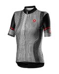 CASTELLI jersey de manga corta -  ILLUSIONE - negro/blanco