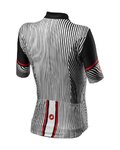 CASTELLI jersey de manga corta -  ILLUSIONE - negro/blanco