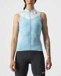 CASTELLI maillot sin mangas - SOLARIS - azul claro