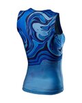 CASTELLI camiseta sin mangas - PRO MESH W - azul