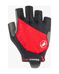 CASTELLI guantes de dedos cortos - ROSSO CORSA 2 W - rojo