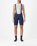 CASTELLI pantalones cortos de tirantes - PREMIO BLACK - azul