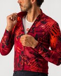 CASTELLI maillot de invierno de manga larga - UNLIMITED - granate