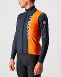 CASTELLI maillot de invierno de manga larga - TRIGUARDO - azul