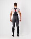 CASTELLI pantalones largos con tirantes - VELOCISSIMO 5 - gris