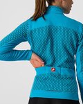 CASTELLI maillot de invierno de manga larga - SFIDA 2 W - azul claro/azul