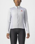 CASTELLI maillot de invierno de manga larga - SFIDA 2 W - gris/blanco