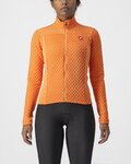 CASTELLI maillot de invierno de manga larga - SFIDA 2 W - naranja