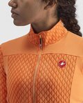 CASTELLI maillot de invierno de manga larga - SFIDA 2 W - naranja