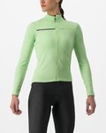 CASTELLI maillot de invierno de manga larga - SINERGIA 2 - verde claro