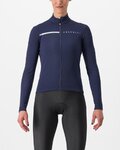 CASTELLI maillot de invierno de manga larga - SINERGIA 2 - azul