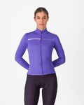 CASTELLI maillot de invierno de manga larga - SINERGIA 2 - púrpura