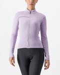 CASTELLI maillot de invierno de manga larga - SINERGIA 2 - púrpura