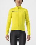 CASTELLI maillot de invierno de manga larga - SINERGIA 2 - amarillo
