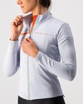 CASTELLI maillot de invierno de manga larga - SINERGIA 2 - plateado