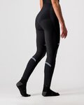 CASTELLI pantalones largos con tirantes - POLARE W - negro