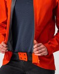 CASTELLI impermeable - COMMUTER W REFLEX - naranja/rojo