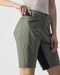 CASTELLI pantalones cortos sin tirantes - UNLIMITED W BAGGY - gris