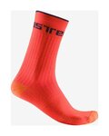 CASTELLI calcetines clásicos - DISTANZA 20 - naranja