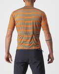 CASTELLI jersey de manga corta - UNLIMITED STERRATO - verde/naranja