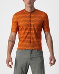 CASTELLI jersey de manga corta - UNLIMITED STERRATO - naranja