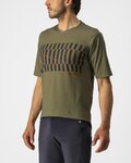 CASTELLI jersey de manga corta - TRAIL TECH - verde
