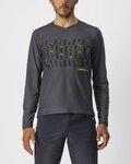 CASTELLI maillot de verano de manga larga - TRAIL TECH - gris