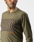 CASTELLI maillot de verano de manga larga - TRAIL TECH - verde