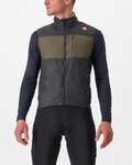 CASTELLI chaleco - UNLIMITED PUFFY - antracita