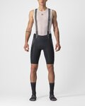 CASTELLI pantalones cortos de tirantes - FREE UNLIMITED - negro