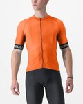 CASTELLI jersey de manga corta - ENTRATA VI - naranja