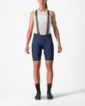 CASTELLI pantalones cortos de tirantes - FREE AERO RC W - azul