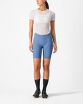 CASTELLI pantalones cortos sin tirantes - FREE AERO RC W SHORT - azul claro