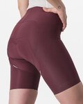 CASTELLI pantalones cortos sin tirantes - FREE AERO RC W SHORT - granate