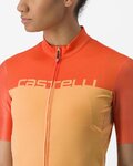 CASTELLI jersey de manga corta - VELOCISSIMA - naranja