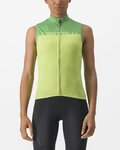 CASTELLI maillot sin mangas - VELOCISSIMA - verde claro