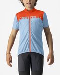 CASTELLI jersey de manga corta - NEO PROLOGO - azul claro/naranja
