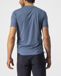 CASTELLI Camiseta de manga corta - TECH 2 TEE - azul