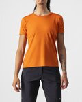 CASTELLI Camiseta de manga corta - TECH 2 TEE - naranja