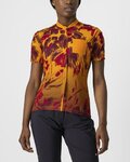 CASTELLI jersey de manga corta - UNLTD SENTIERO - naranja/rojo