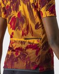 CASTELLI jersey de manga corta - UNLTD SENTIERO - naranja/rojo