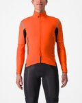 CASTELLI chaqueta aislante - PERFETTO ROS 2 CONVERTIBLE - naranja